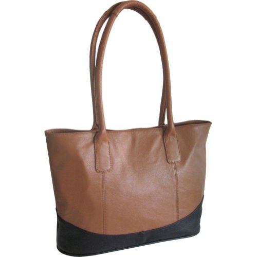 AmeriLeather Casual Leather Tote
