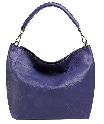 Heshe Lady’s Genuine Leather New Simple Style Vintage Tote Top Handle Crossbody Shoulder Bag Satchel Purse Women’s Handbag