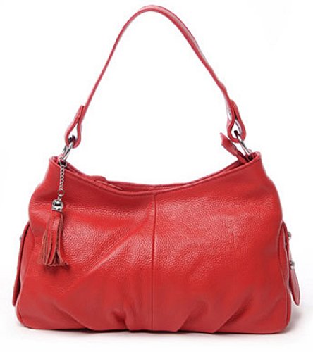 Heshe Women’s Genuine Leather Dating Shopping Hobo Cross Body Shoulder Bag Satchel Handbag
