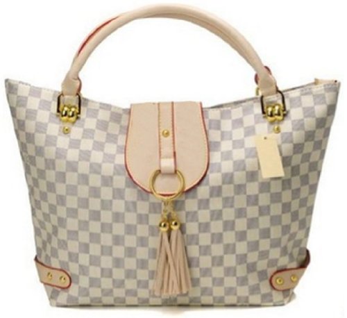 Bushels Handbags White Inspired Fashion Totes Pu Leather Lady Handbags