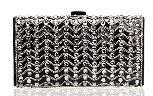 KISS GOLD(TM) Bling Crystal Diamante Rectangle Evening Clutch Bag Wedding Purse KISS GOLD(TM) Bling Crystal Diamante Rectangle Evening Clutch Bag Wedding Purse