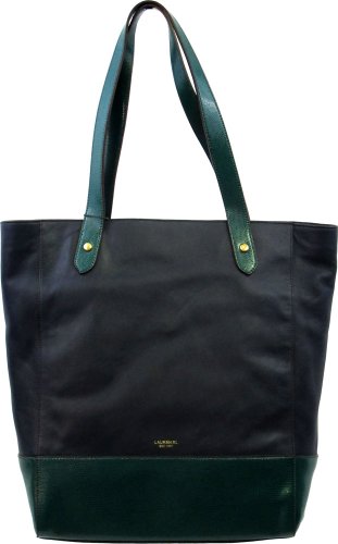 Ralph Lauren Harrow N/S Tote (Navy and Fores)