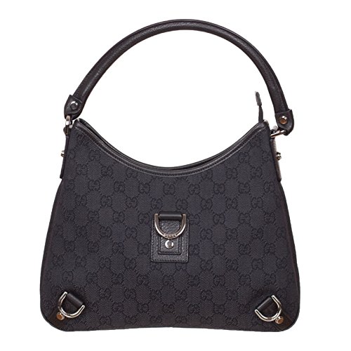 Gucci Women’s Small Denim GG Guccissima Navy D Ring Purse Shoulder Bag