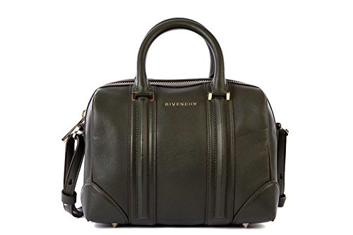 Givenchy women’s leather handbag shopping bag purse lucrezia green