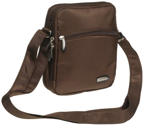 Travelon 3-Compartment Expandable Shoulder Bag
