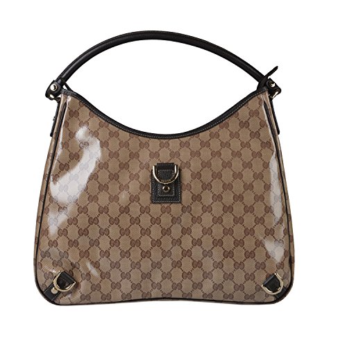 Gucci Women’s Crystal Coating Guccissima Logo Shoulder Bag