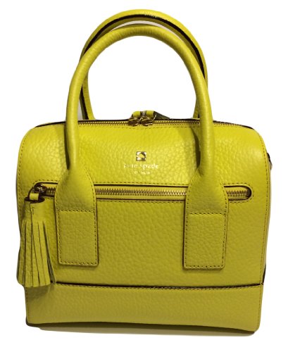 Kate Spade Southport Avenue Alessa Yellow Iris Handbag WKRU1801