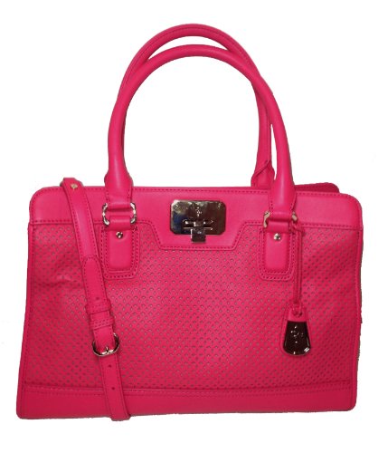 Cole Haan Vintage Valise Novelty Kendra E/W Tote, Punch Pink