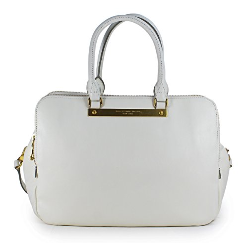 Marc Jacobs Goodbye Columbus Tote Lily Flower White Crossbody Purse Bag