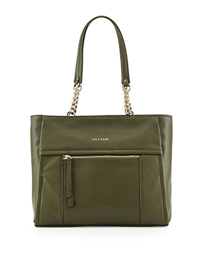 Cole Haan Londyn Leather Tote Shoulder Bag, Fatigue, One Size