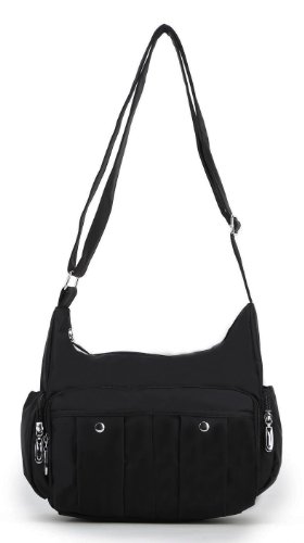 Scarleton Classic Nylon Shoulder Bag H1490
