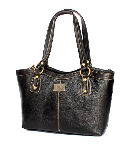 Wenz Branded Designer Genuine Pure Leather Womens Handbag Shoulder Bag