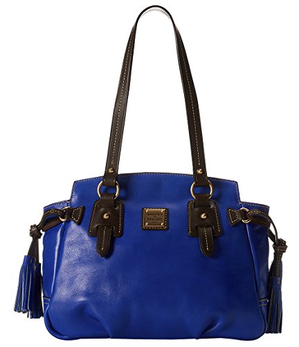 Dooney & Bourke Women’s Toledo New Colors Winged Small Shopper Royal Blue w/ T’Moro Trim
