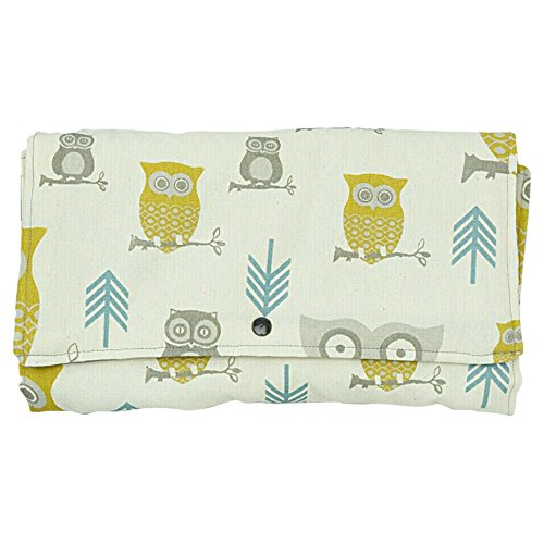 Brownie Gifts Natural Owl Diaper Clutch