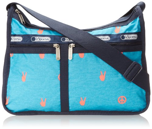 LeSportsac Deluxe Everyday Handbag,Peace Out,One Size