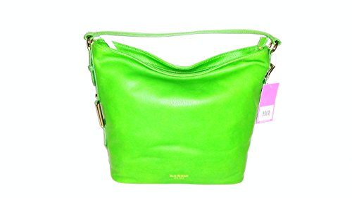 Isaac Mizrahi New York the Evalyn Collection Tote Bag Candy Apple Green