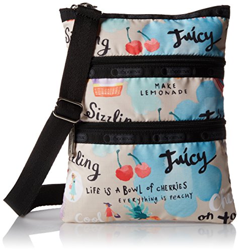 LeSportsac Kasey Cross-Body Handbag,Tutti Frutti,One Size
