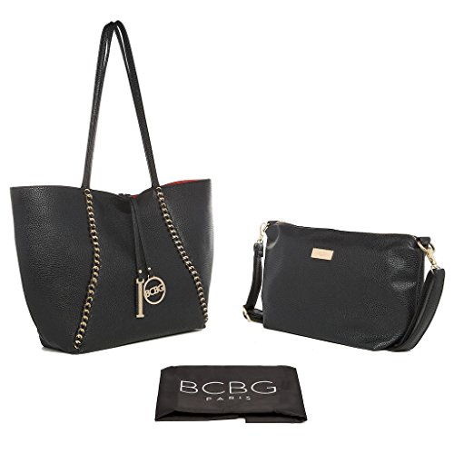 Bcbg Paris Handbag Convertible Reversible Chain Bag