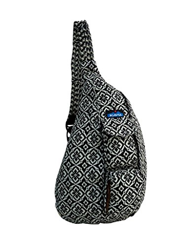 Kavu Women’s Rope Bag, Black Mosaic, One Size