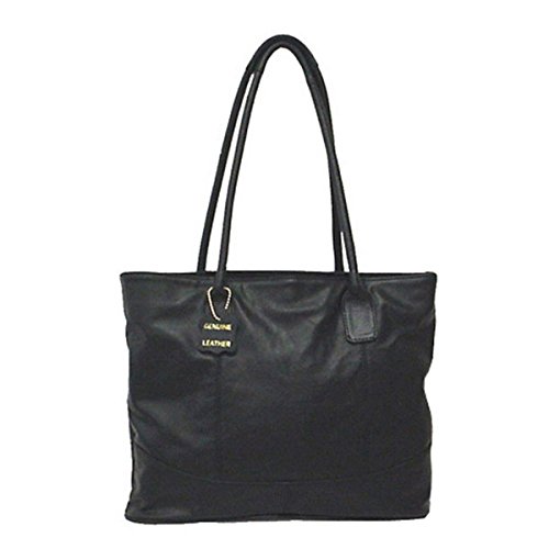 Amerileather Casual Leather Handbag Black 1827-0578