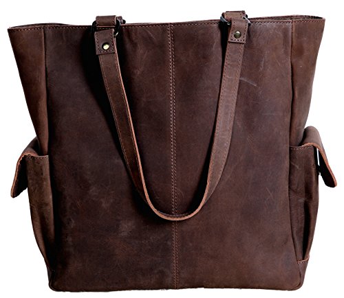 Komal’s Passion Leather Shopper Shoulder Tote Bag Handbag