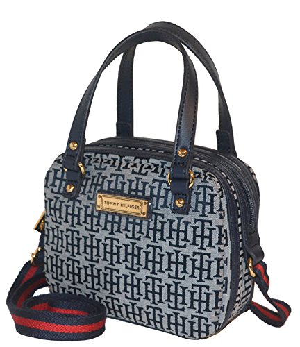 Tommy Hilfiger Signature CV Duffle Crossbody Bag Purse Handbag