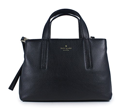 Kate Spade Cate Grey Street Black Purse Carry All Shopper Handbag Bag