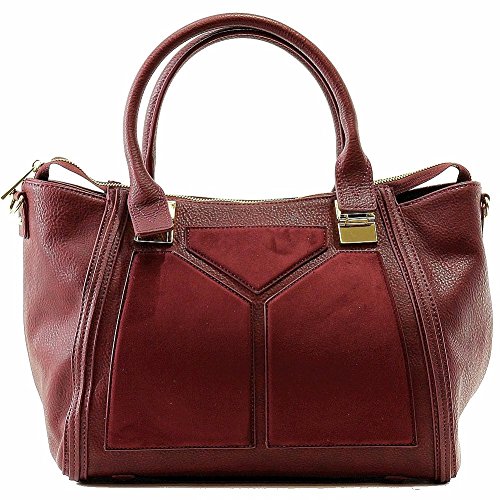 Steve Madden Women’s Bessiee Shoulder Satchel Handbag