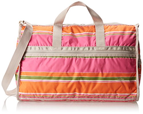 LeSportsac Large Weekender Handbag,Bahia Stripe,One Size