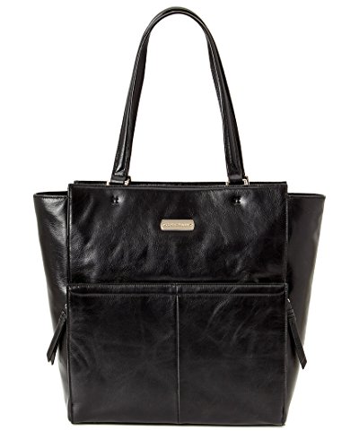 Cole Haan Marian Leather Tote Shoulder Bag, Black, One Size