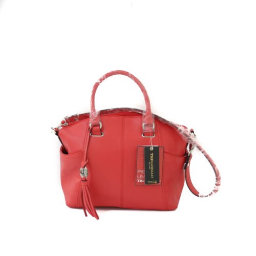 Tignanello Simple Sophisticated Poppy Convertible Satchel Handbag