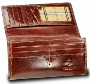Visconti Monza 10 Ladies Large Soft Leather Checkbook Wallet / Purse