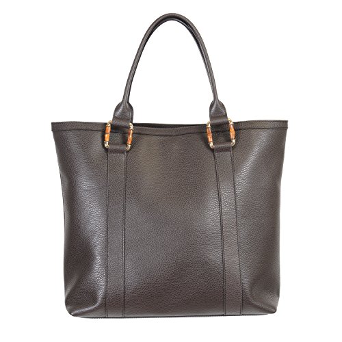 Gucci Women’s Brown 100% Leather Tote Handbag Shoulder Bag