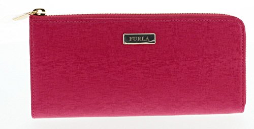 Furla Saffiano Leather Classic Zip Wallet (Gloss 030)