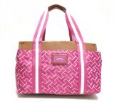 Tommy Hilfiger Medium Iconic Handbag Purse Pink Multi
