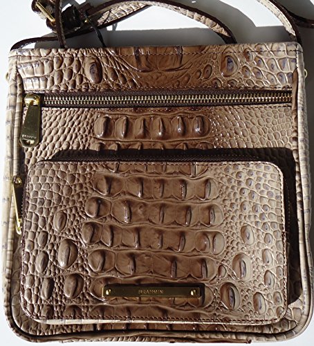 Brahmin Tilda Genuine Leather Crossbody Bag Amaretto Melbourne
