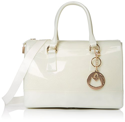 MG Collection Hannah Doctors Top Handle Candy Handbag, White, One Size