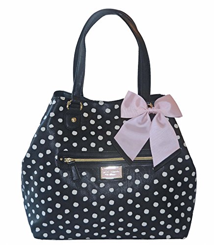Betsey Johnson Convertible Tote Satchel Purse Shoulder Bag Handbag