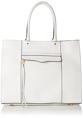 Rebecca Minkoff Mab Tote Shoulder Bag, White, One Size