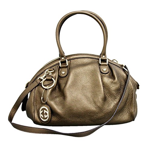 Gucci Brown Sukey Leather Tote Handbag Bag