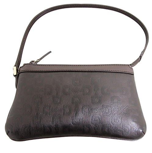Gucci Brown Horsebit Leather Bag Pouch Clutch Evening Bag 272381