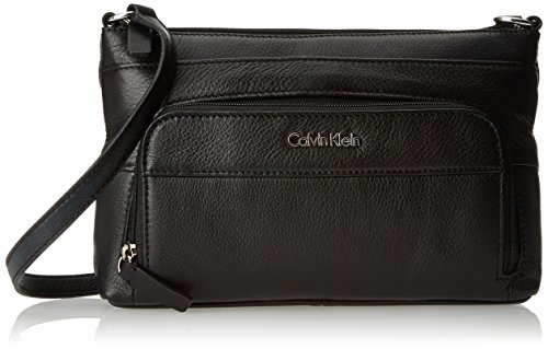 Calvin Klein Pebble Cross Body Bag, Black, One Size