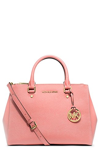 MICHAEL Michael Kors Sutton Medium Satchel Pale Pink Handbag