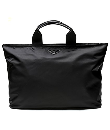 Prada Women’s Top Zip Tote Bag with Pouch