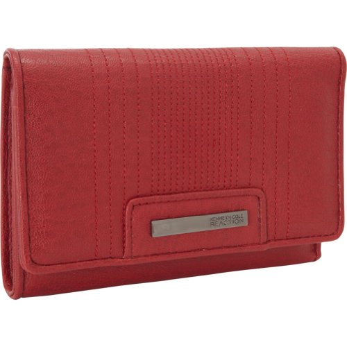 Kenneth Cole Reaction Wallets Never Let Go Flap Indexer (Red)