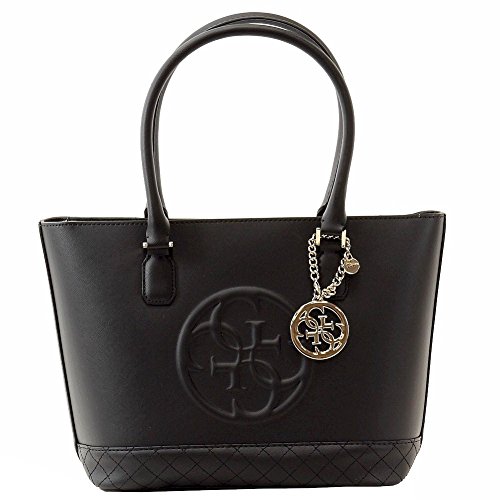 Guess Women’s Korry Classic Black Satchel Handbag