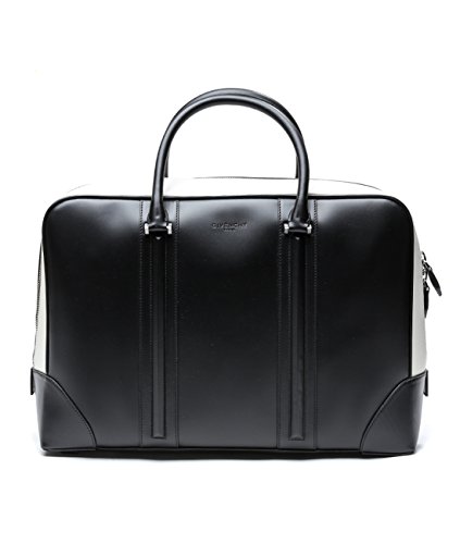 Givenchy Women’s Monochrome Zipped Real Leather Handbag