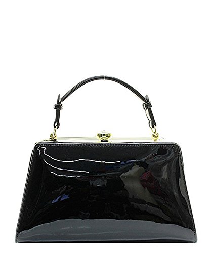 Patent Leather Clutch Evening Shoulder Holiday Party Handbag