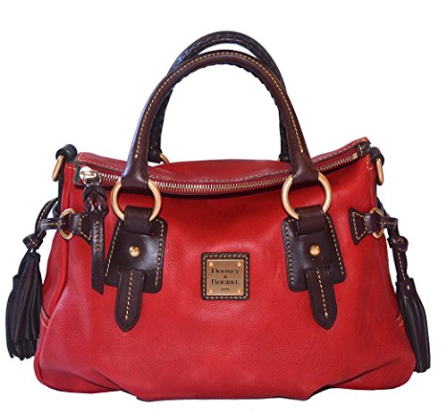 Dooney & Bourke SM Stanwich Satchel Purse Bag Handbag Red