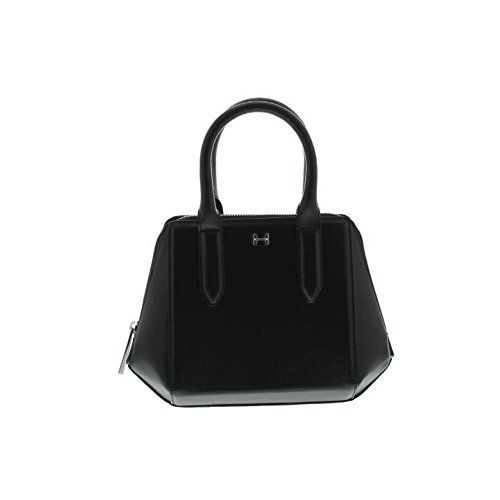 Halston Heritage Womens Leather Convertible Satchel Handbag